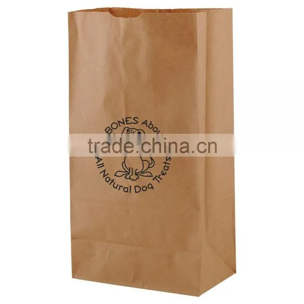 Made in the USA SOS Bag - Features a Self Opening Style With Side Gussets and Serrated Cut Top, Comes With Your Logo.