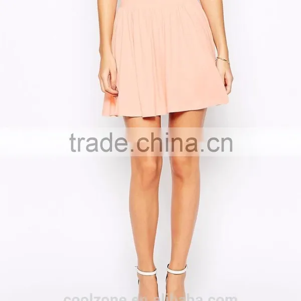 Women New Arrival Fashion Summer Skater Skirt,sexy Short Jersey Skirt 2015 photo-4