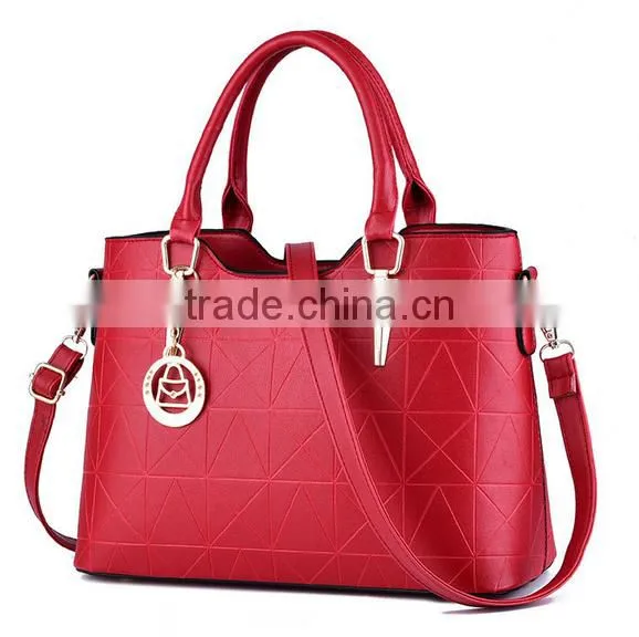 Wholesale Global Bag Brand Latest Fashion Design Ladies Genuine Leather Big Hand Bag photo-3