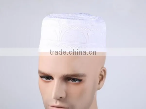 Halal Riding Hood Muslim Hand Knit Hooded Hui Men's Computer Embroidered Hat Arab Hat photo-6