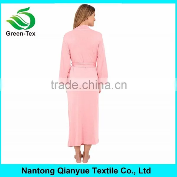 Long Sexy Robe Women's Modal Bath Robes Wholesale Bridesmaid Robe photo-2