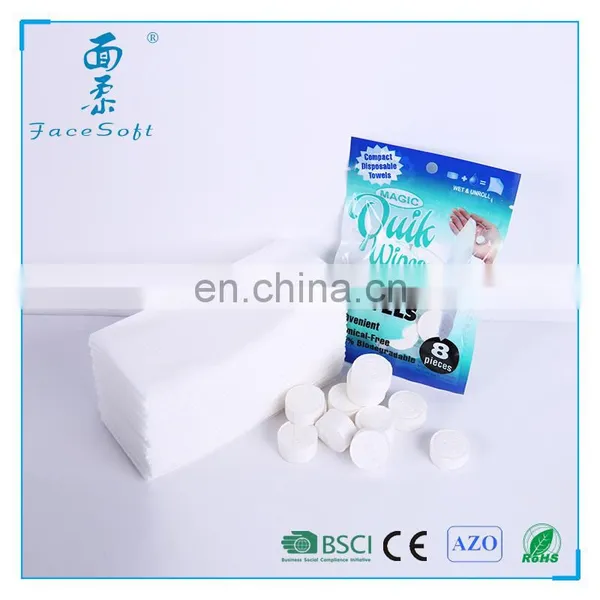 Candy Magic Tablet Napkin/compressed Nonwoven Wipes/magic Coin Tissue photo-6