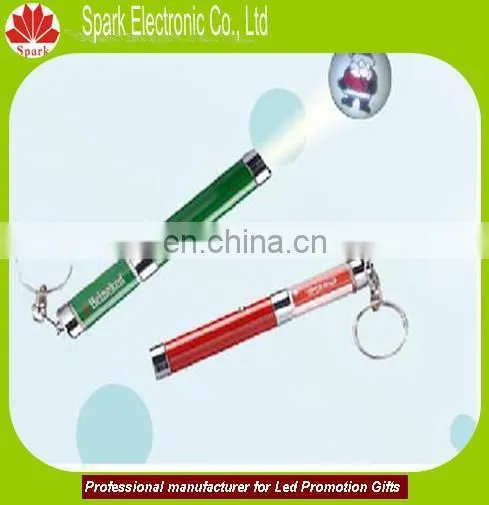 Projective Torch Key Chain Light Logo Projector Logo Keychain photo-4