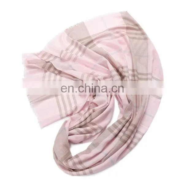 100% Cashmere Wool Women Fashion Scarf photo-4