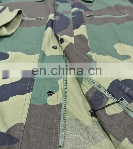 Woodland Camouflage British Military Uniform BDU for Army for Sale photo-5