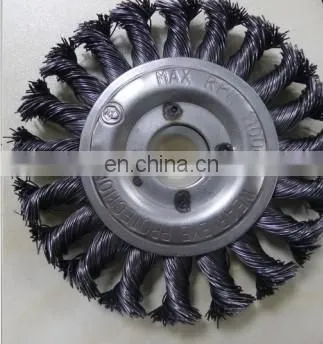 Twisted Knotted Wheel Flat Brush photo-2