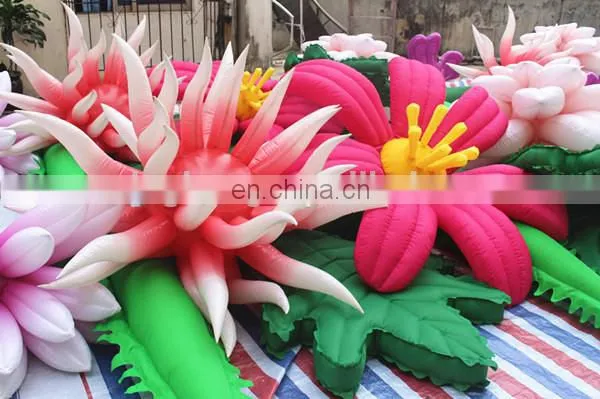 2017 12m Long Inflatable Flower Chain for Fasion Show photo-6