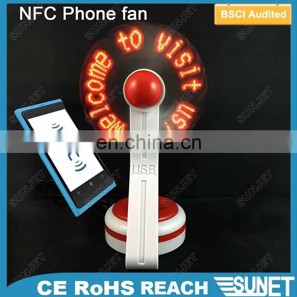 ShenZhen Air Conditioning Appliance Led Table Fan With NFC Technology