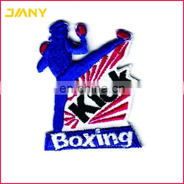 Custom Iron on Patch Embroidered Boxing Patches photo-3