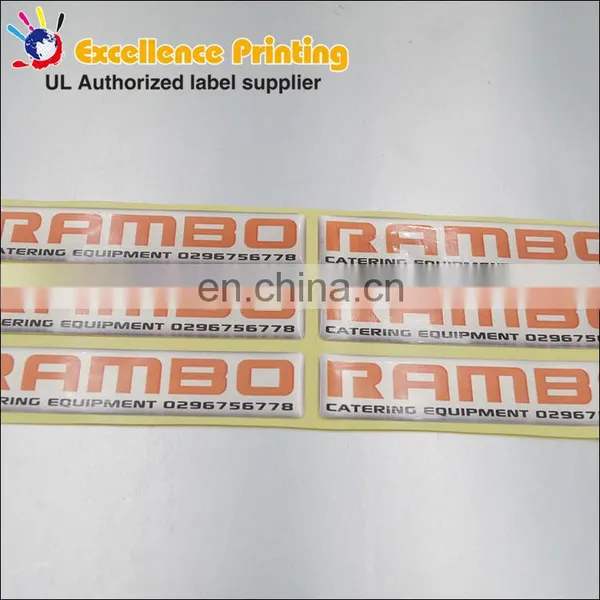 New Design Colorful Custom Heart Epoxy Stickers photo-3