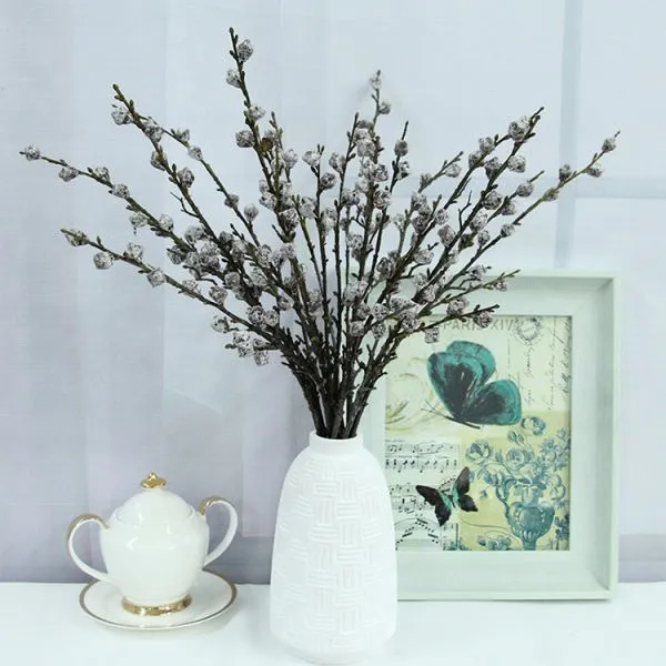 2018 New Style Artificial Plant 17 Fruits 3 Branches Eucalyptus Branch photo-2