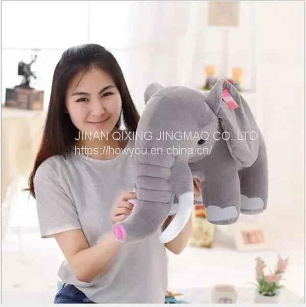 OEM ODM Hot Sell Elephant Plush Toy Pillow For Sleeping photo-4