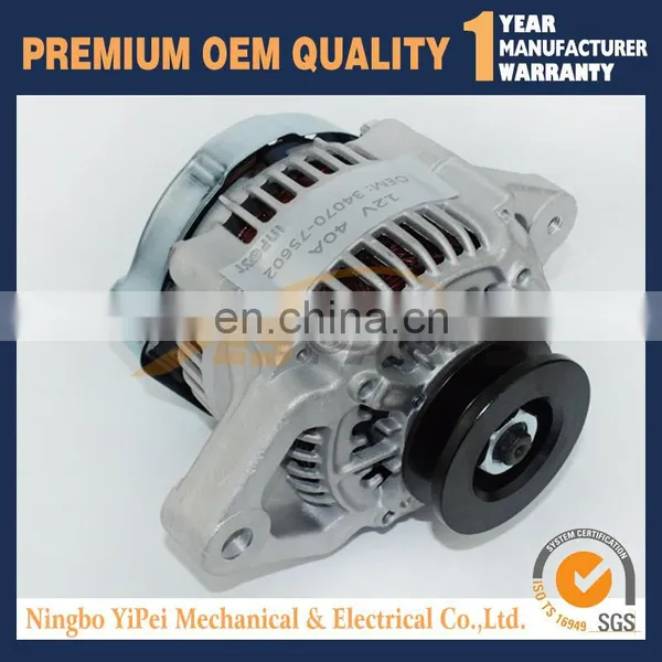 NEW ALTERNATOR FOR KUBOTA TRACTOR 34070-75602 L3410HST L35TL L35TLB L3600DT DENSO photo-3