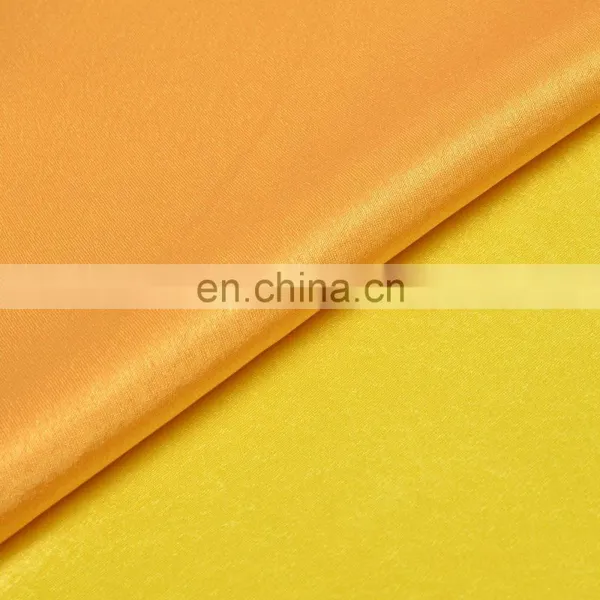 Wholesale Custom Quality Solid Bright Color Polyester Satin Fabric For Bedding Set photo-3