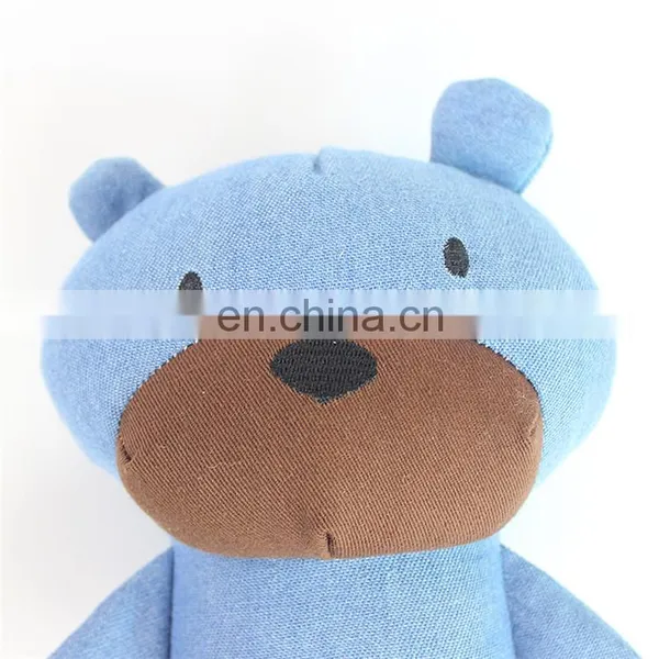 China Factory Supply Dog Toys Pet Cotton Rope Bear Squeaky photo-2