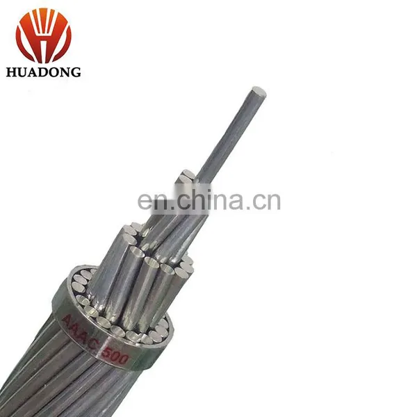 Huadong Best Price Bare Aluminum Power Cable AAC Wire for Electric Distribution photo-3