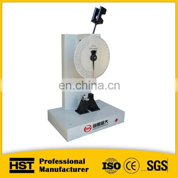 ASTM D256 5.5J 80J/m Digital Display Plastic Charpy and Izod Impact Testing Machine photo-3