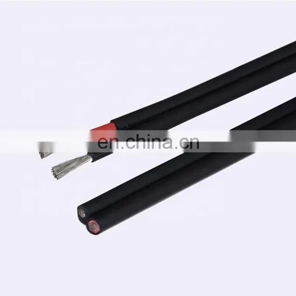 UV Resistance XLPE Dual Core 14 AWG 2.5mm2 Electrical Solar Cable photo-2