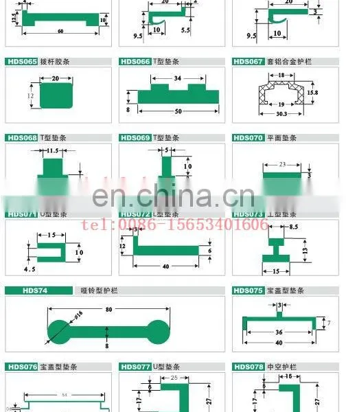 Green Ultra Slider Plastic Guide Rails, UHMW-PE Guide Track photo-4
