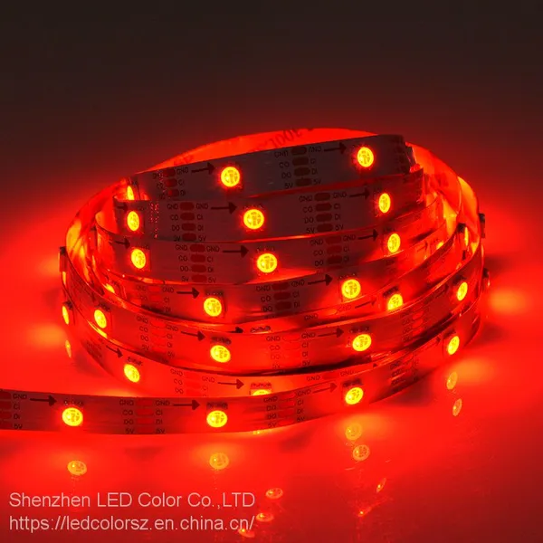 Digital Led Strip 30leds/m Led Light Strip LC8823 White PCB HD107S photo-4