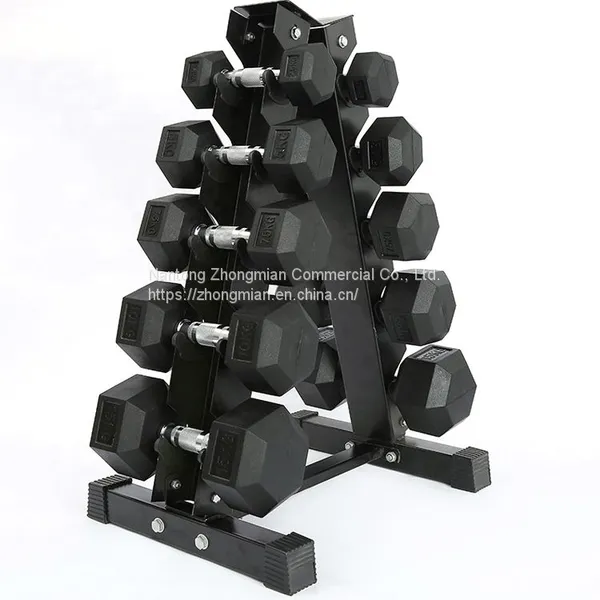 Weight Lifting Body Building Vinyl, Iron Cast and Rubber Coated Hex Dumbbells photo-2