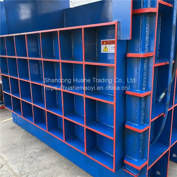 Waste Metal Vertical All Steel Plate Packer Waste Copper and Aluminum Leftovers Hydraulic Compressor photo-3