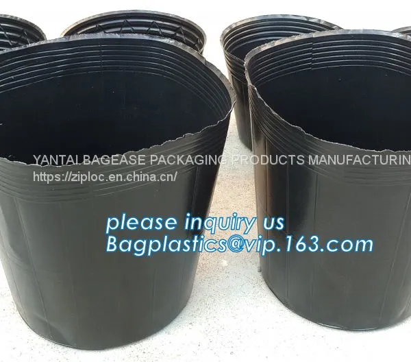 Flowerpot Lining Bags, Plastic Flower Pot Liners, Baskets & Pot Liners, Round Plastic Polyethylene Recycled Flower Pot LINERS photo-3
