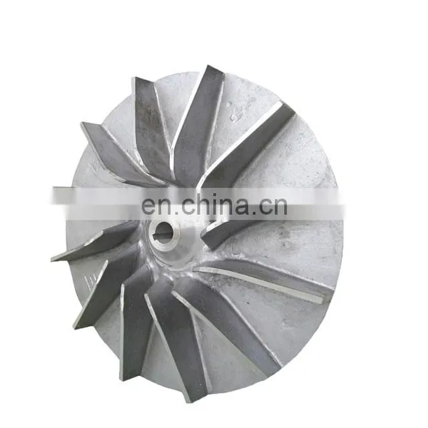 Custom 5 Axis Machined Water Pump Impeller Cast Iron Turbo Impeller photo-5