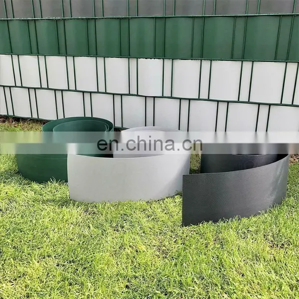 Easy Installation Pvc Strip Hard Panel Fence Roll Garden Animal