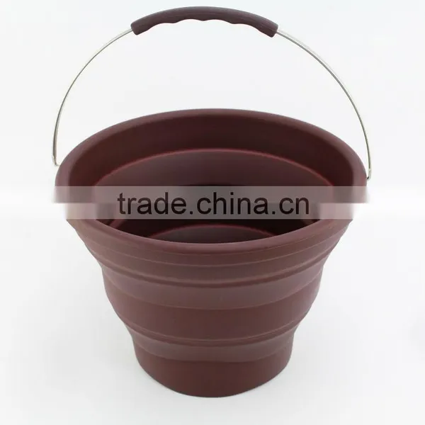 2016 Promotional Ideal Foldable Rubber Bucket photo-3