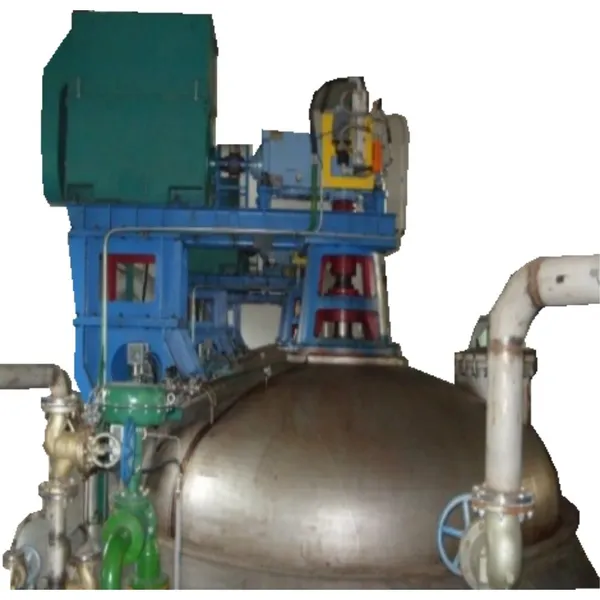 The Four Flat Leaves Integral Openning Turbo-agitator Mixer Impeller photo-4