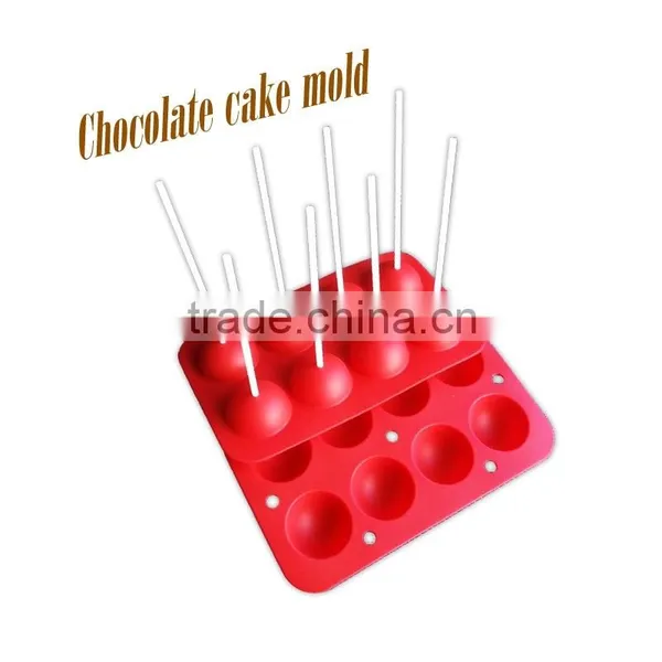 Rubber Silicone Chocolate Ball Mould , Ball Shaped Maker Mould photo-3