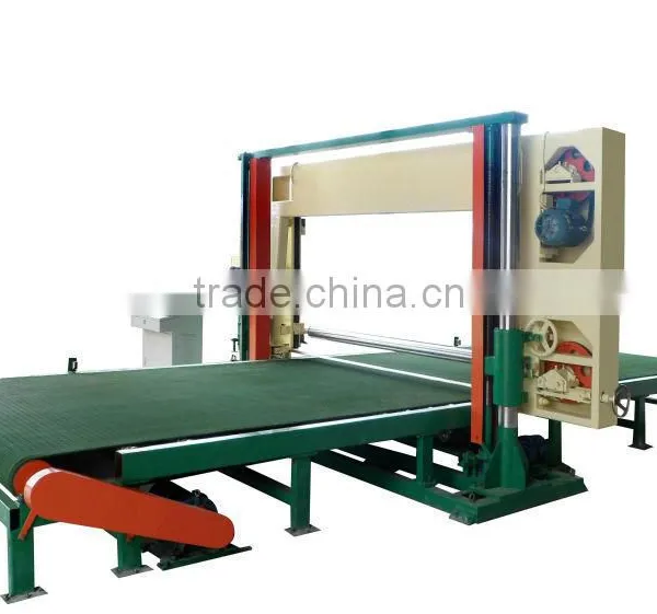 Automatic Horizontal Low Density Polyurethane Mattress Foam Block Sheet Cutting Machine photo-4