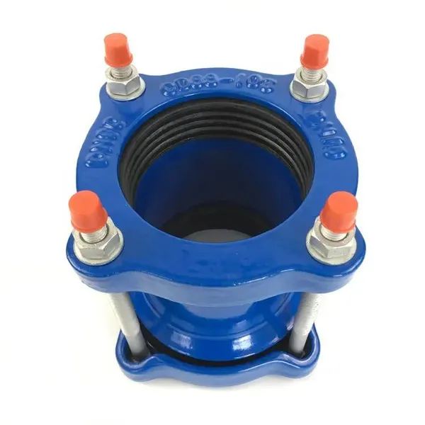 DN250 Ductile Iron Pipe Joints Dismantling Joint Class PN40 Dresser Coupling for PVC Large Diameter Couplings photo-3