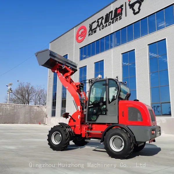 New Model HZM816 Multi-Functional CE Certification 1.6 Ton Mini Front End Radlader/Small Wheel Loader With Euro5/Tier4 Engine photo-3