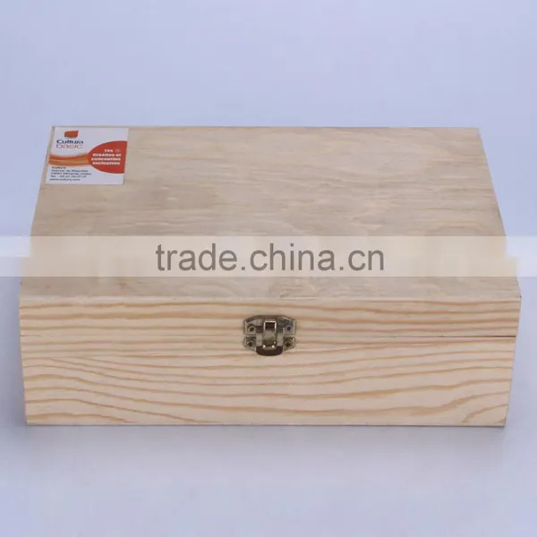 Latest Wooden Box for Food Pine Food Wooden Packaging Boxes Wooden Storage Box for Gift photo-3