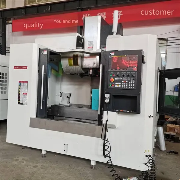 Four-axis Milling Machine, Four-axis Linkage of Cnc Milling Machine, Cnc Machining Center Vmc1160, One-thousandth Degree Angle photo-4