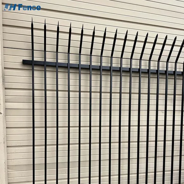 3D Vertical Iron Steel Frame 1pc Blade Fence Louver Multi T-track 7ft Height for Front Yards Garage Gates 3D Modeling photo-2