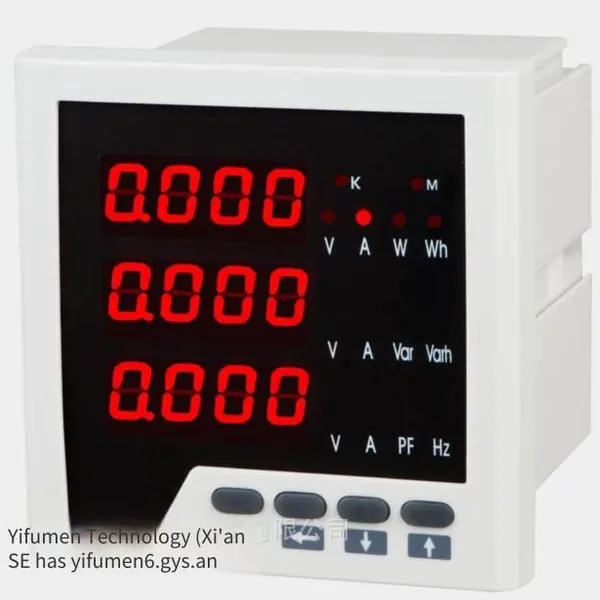 Dandong Huatong Pdm-803dh-5a-400v Three-phase Multifunctional Electric Energy Meter photo-4