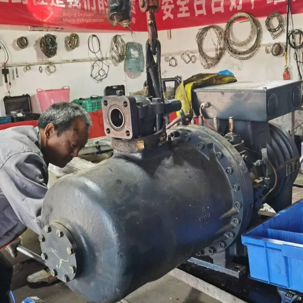 Bitzer Compressor Non - Unloading, Copeland Oil Pressure Alarm, Refueling, Cleaning and Maintenance for Hanbell rc - 2 - 510b photo-2
