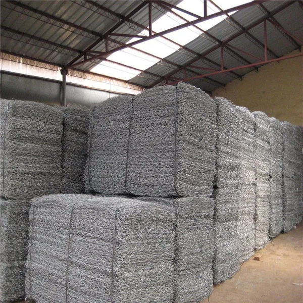 Hexagonal Mesh Gabion Box 80x100mm With Steel Frame for Retaining Walls photo-2