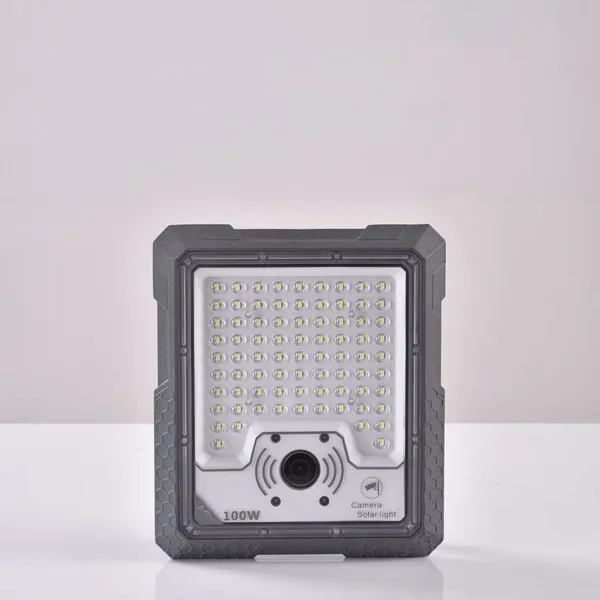 1000W Outdoor Waterproof LED Security Solar Floodlight With Aluminum Body Bright Solar Sign Board for Courtyard Garden Lighting photo-3
