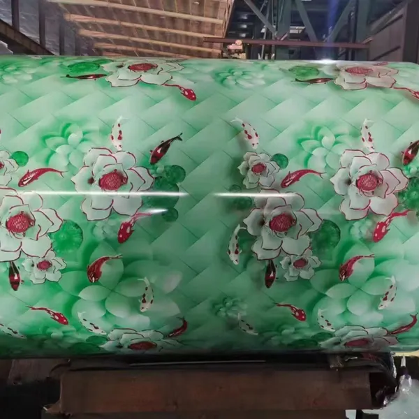 PE Polyester Coated PPGI Steel Coil 0.3mm 0.4mm 0.5mm Z80 Z120 15μm Top Coat Roofing photo-5