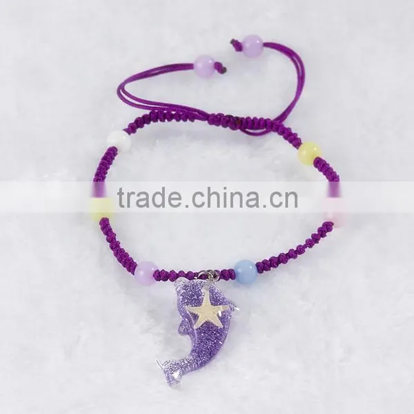 Latest Design Dolphin Shape Starfish Resin Bracelet Bangle photo-2