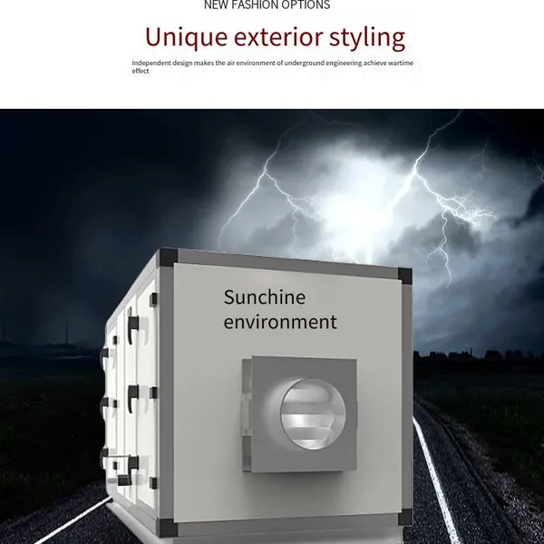 Temperature - Adjustable Dehumidifier, Constant Temperature and Humidity Machine for Underground Civil Air Defense Projects, High - Power Variable - Frequency Air Conditioner, Direct Sales From the Manufacturer photo-3