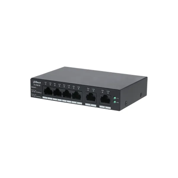 Dahua Dh-s4100-4gt2gt Desktop Box-style 4-port Layer 2 Cloud-managed Switch