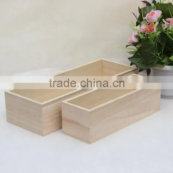 Wooden Disposable Bento Box, Christmas Food Storage Containers,wood Rectangle Storage Box photo-2