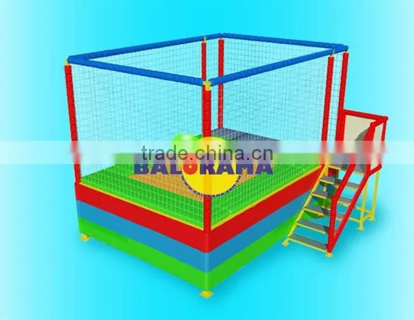 Junior Single Trampoline, 3.6 Meters Trampoline, Commercial Trampoline