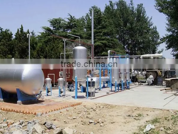 Medical Plastic Pyrolysis Waste Tire Pyrolysis to Oil Machine