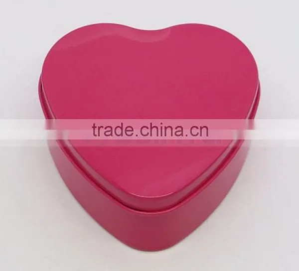 73mm x 38mm Best Choice for Candy Chocolate Factory Price Wedding Heart Tinplate Box photo-6